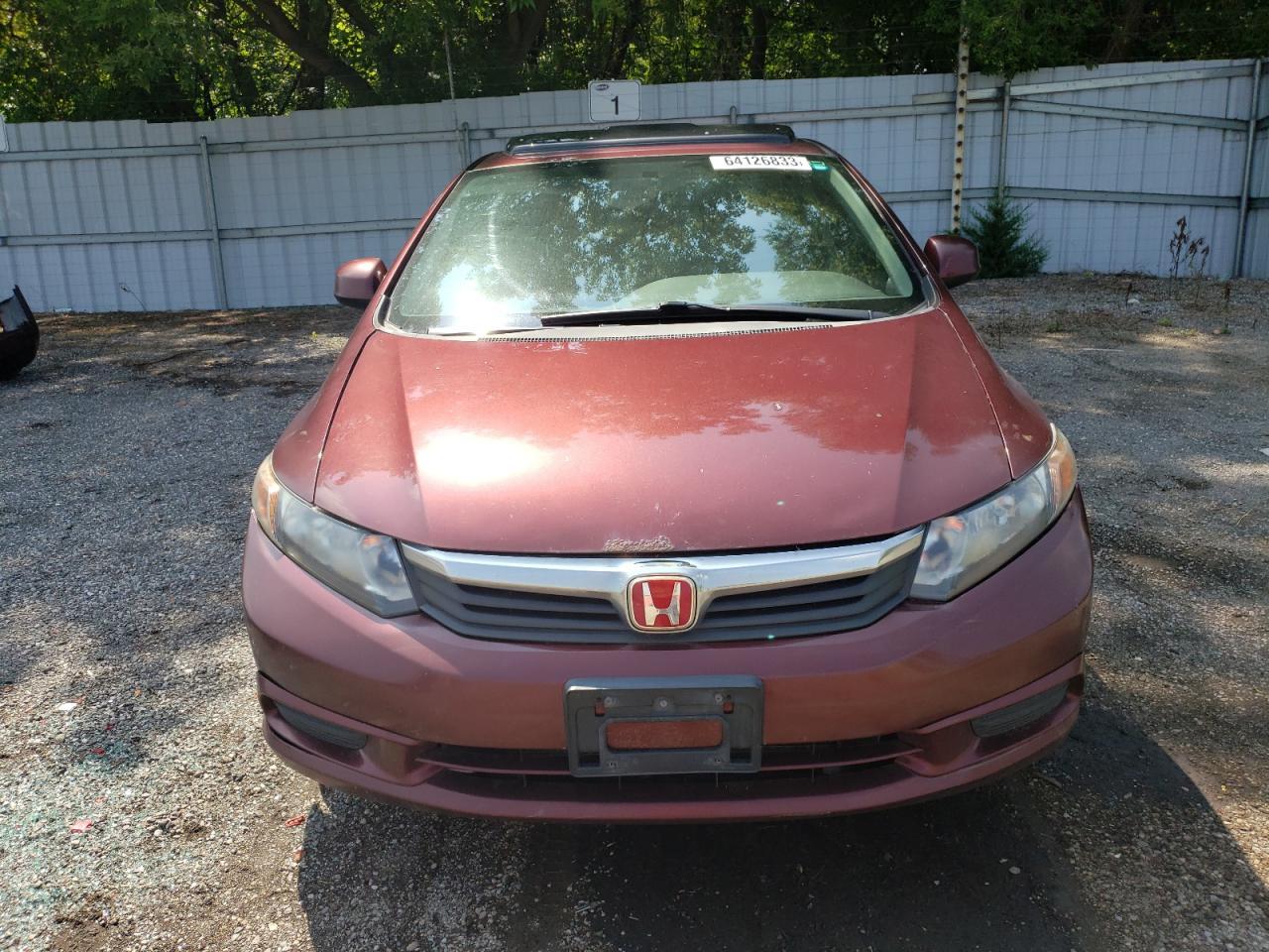 2012 HONDA CIVIC LX - Фото 5