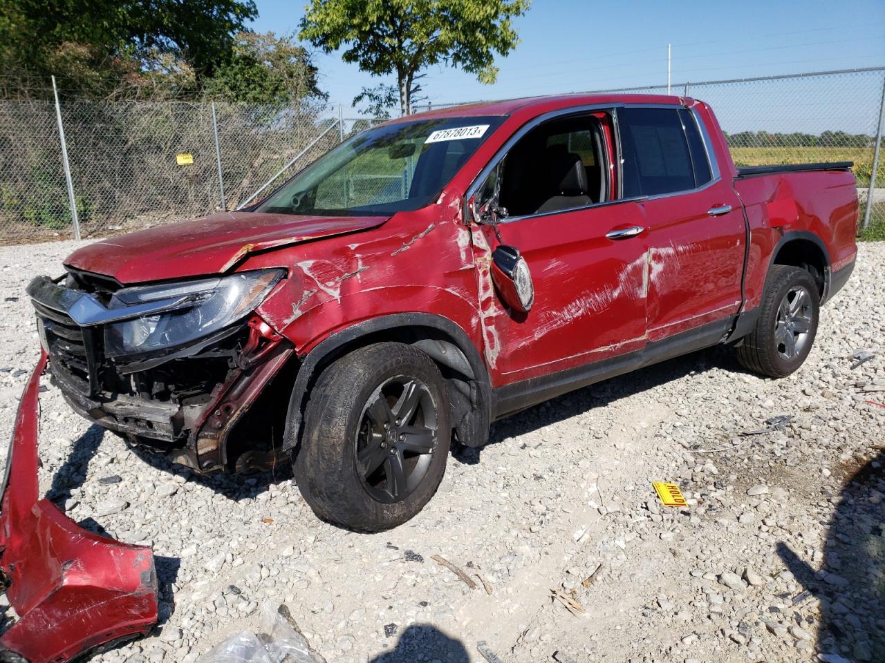 2021 HONDA RIDGELINE