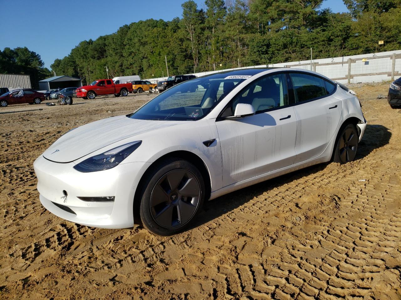 2022 TESLA MODEL 3 car image