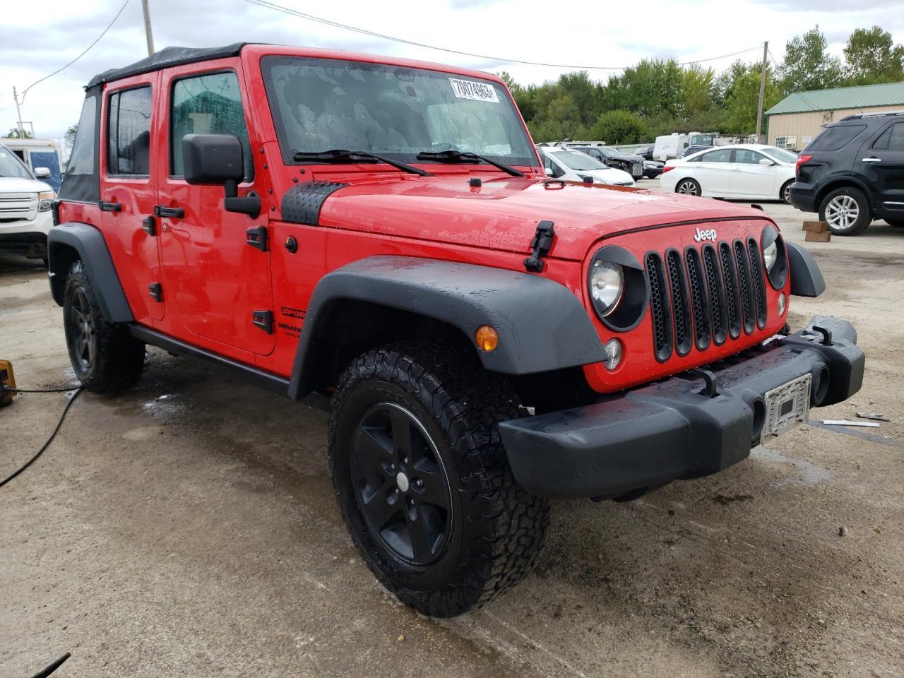 2017 JEEP WRANGLER U - Image 4