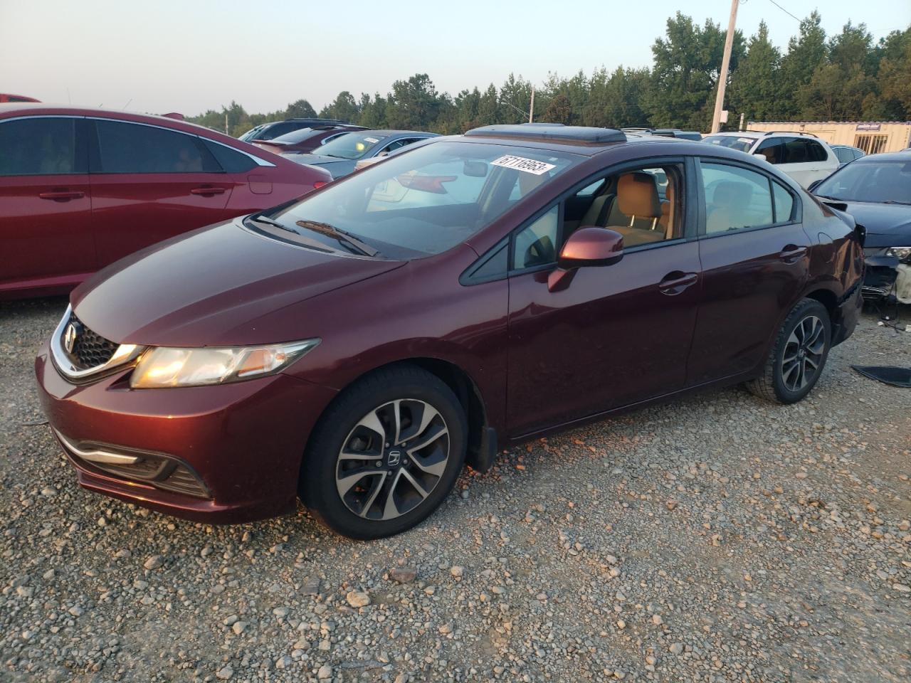 2013 HONDA CIVIC EX