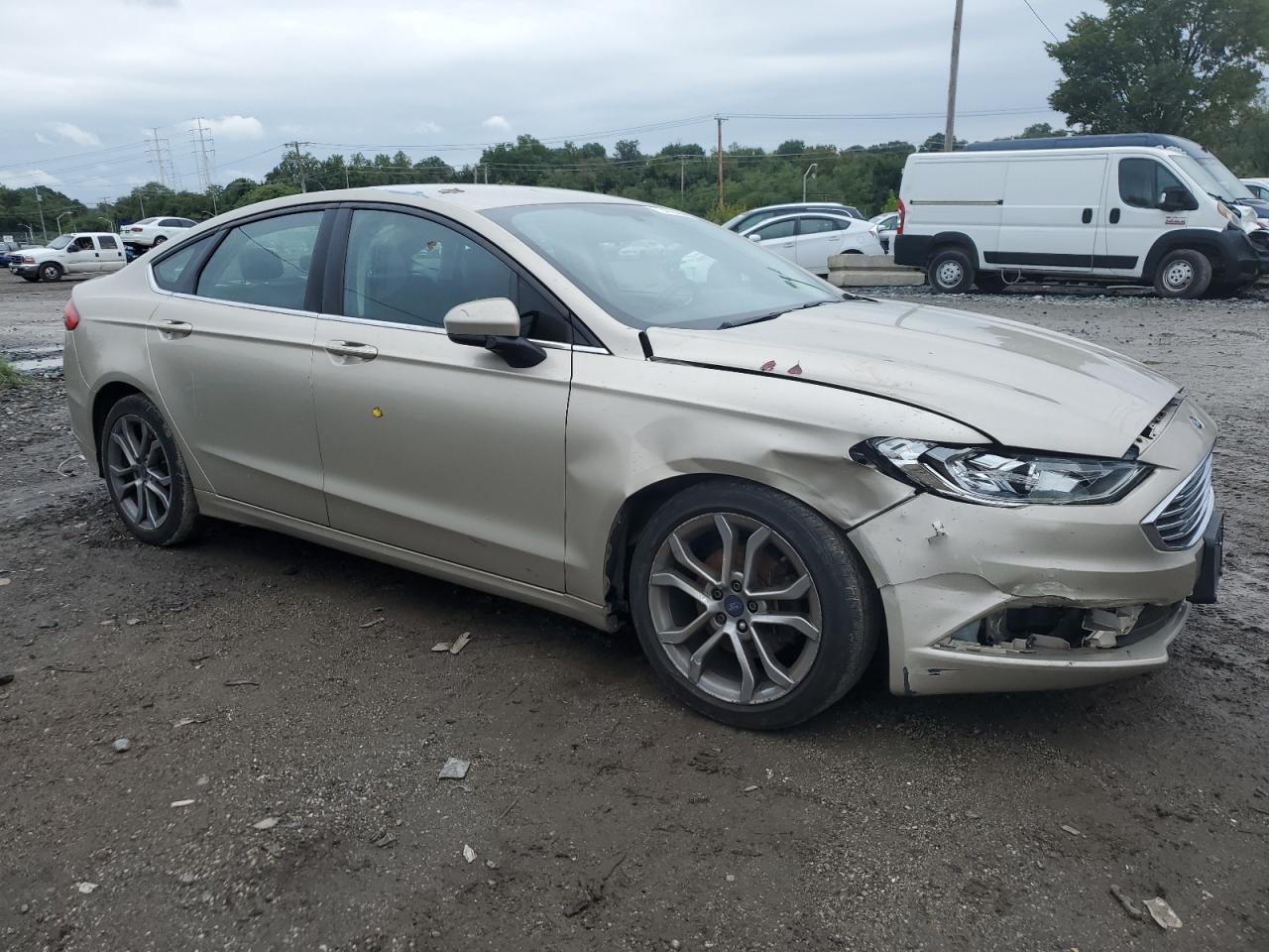 2017 FORD FUSION S - Image 4