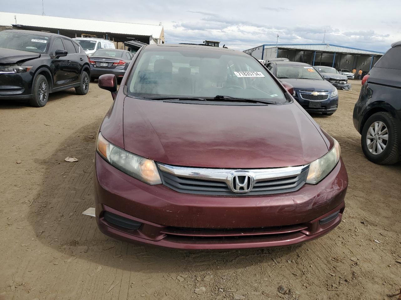 2012 HONDA CIVIC EX - Image 5