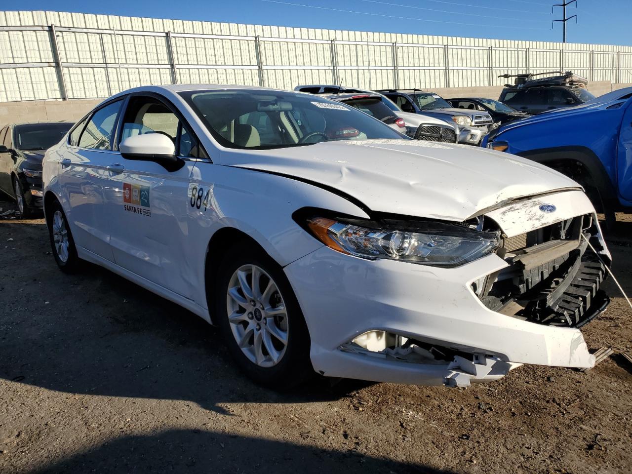 2017 FORD FUSION S - Image 4