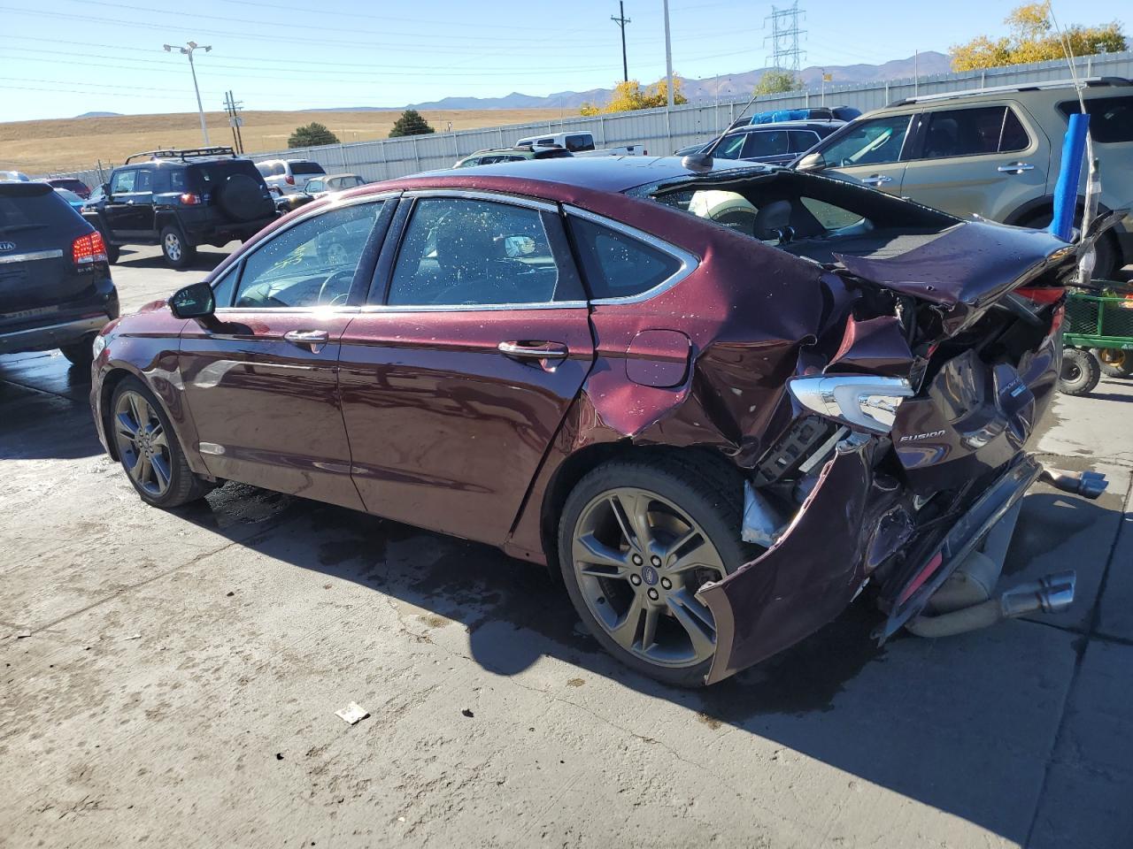 2017 FORD FUSION SPO - Фото 2