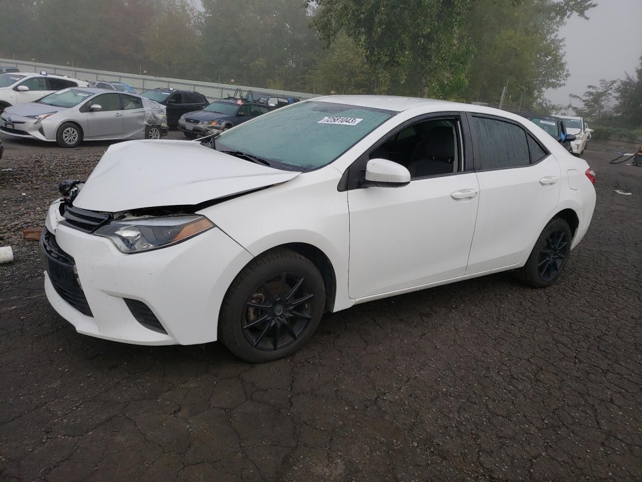 2015 TOYOTA COROLLA L car image