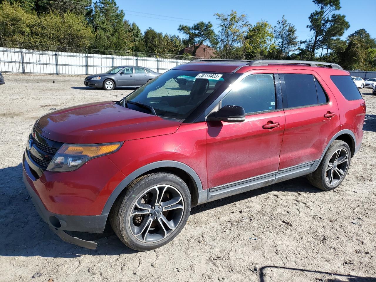 2015 FORD EXPLORER S car image