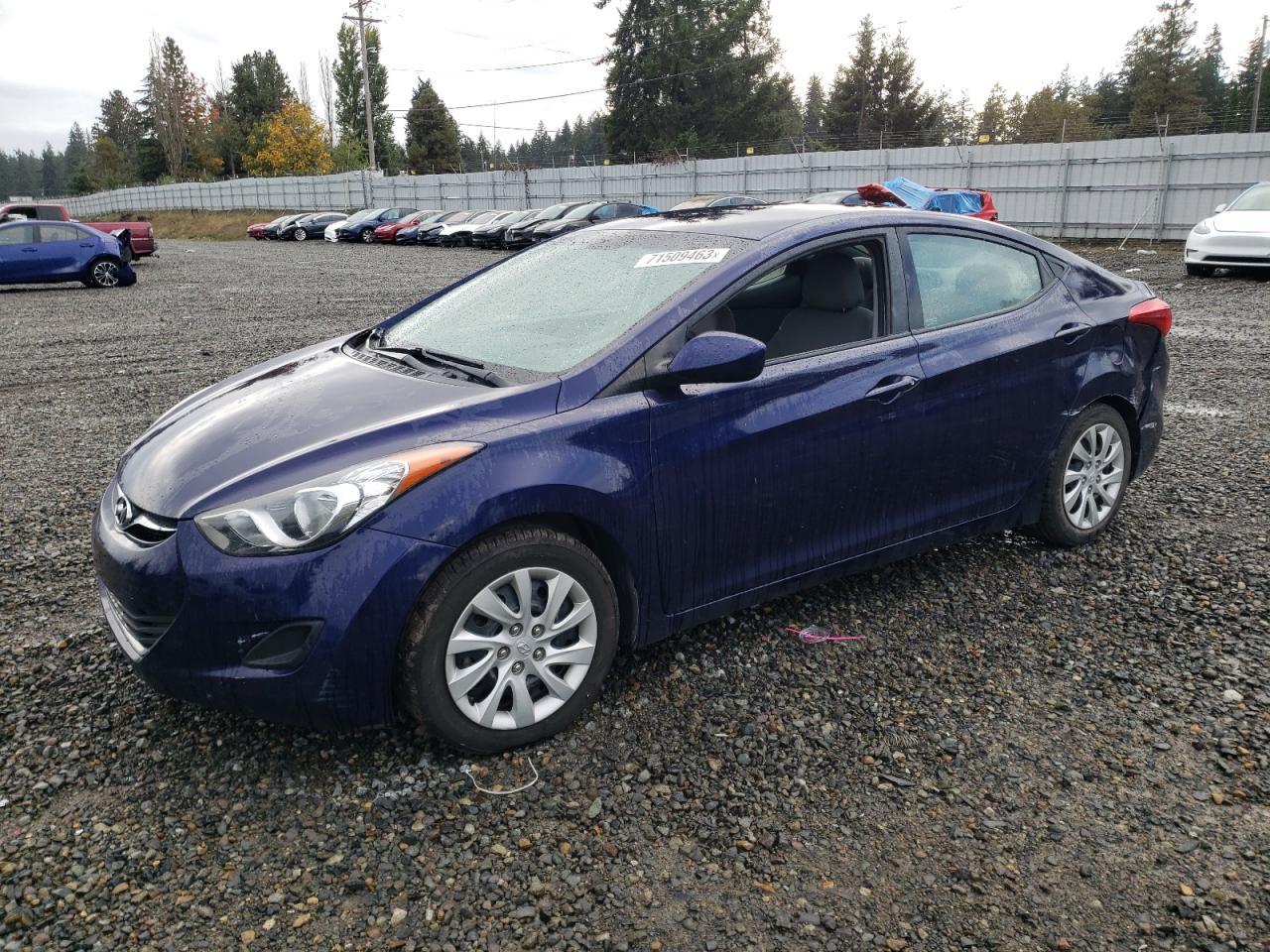 2013 HYUNDAI ELANTRA GL