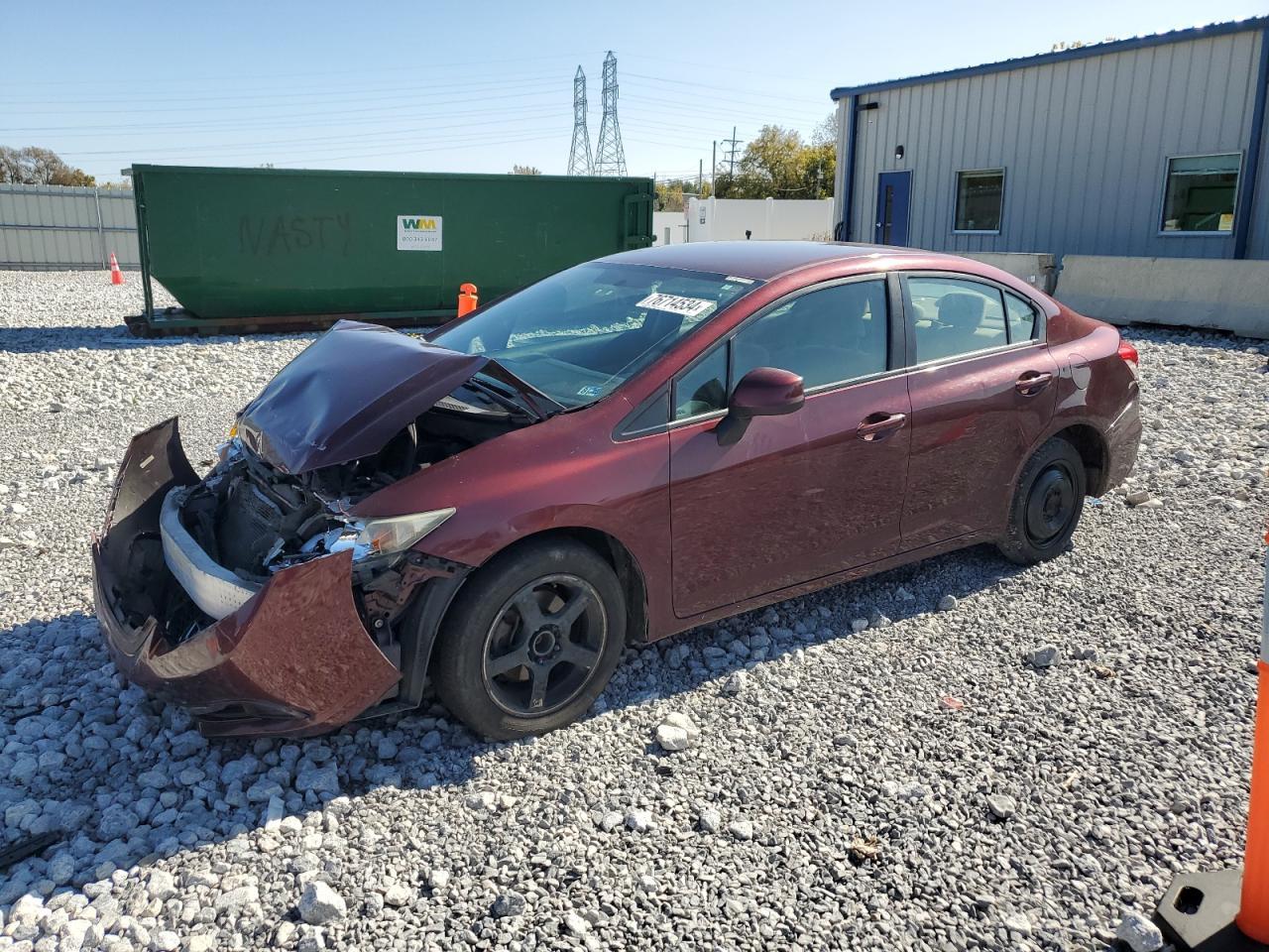 2013 HONDA CIVIC LX