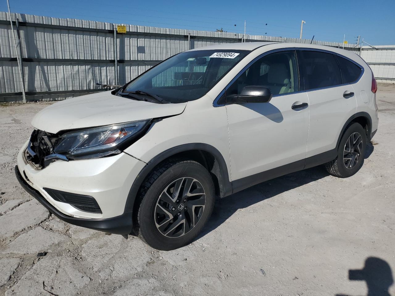 2016 HONDA CR-V SE