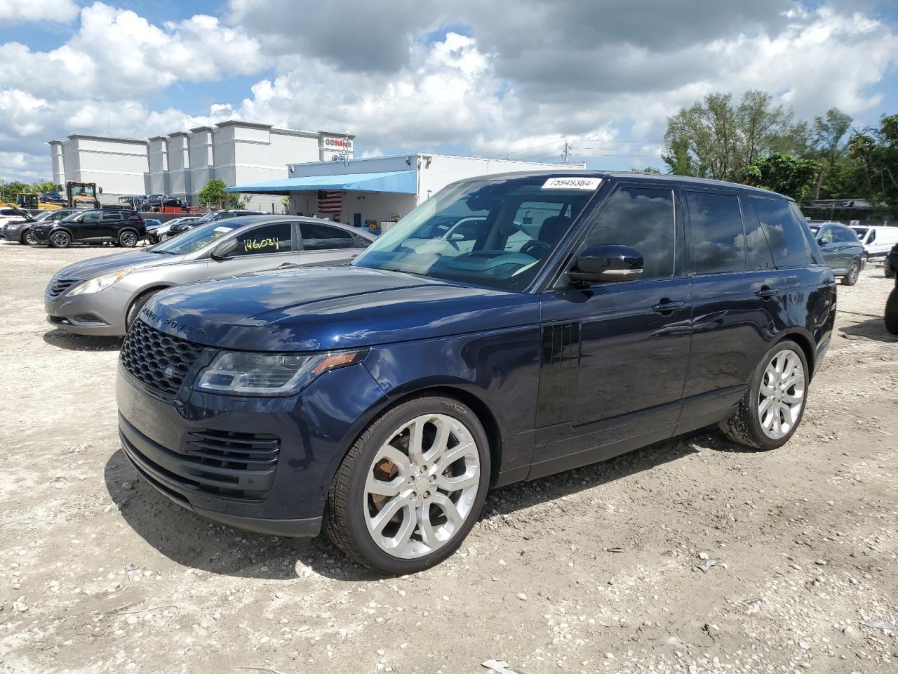2021 LAND ROVER RANGE ROVE