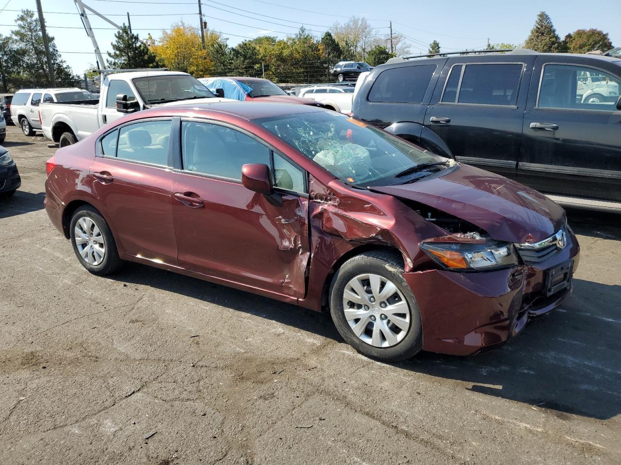 2012 HONDA CIVIC LX - Image 4