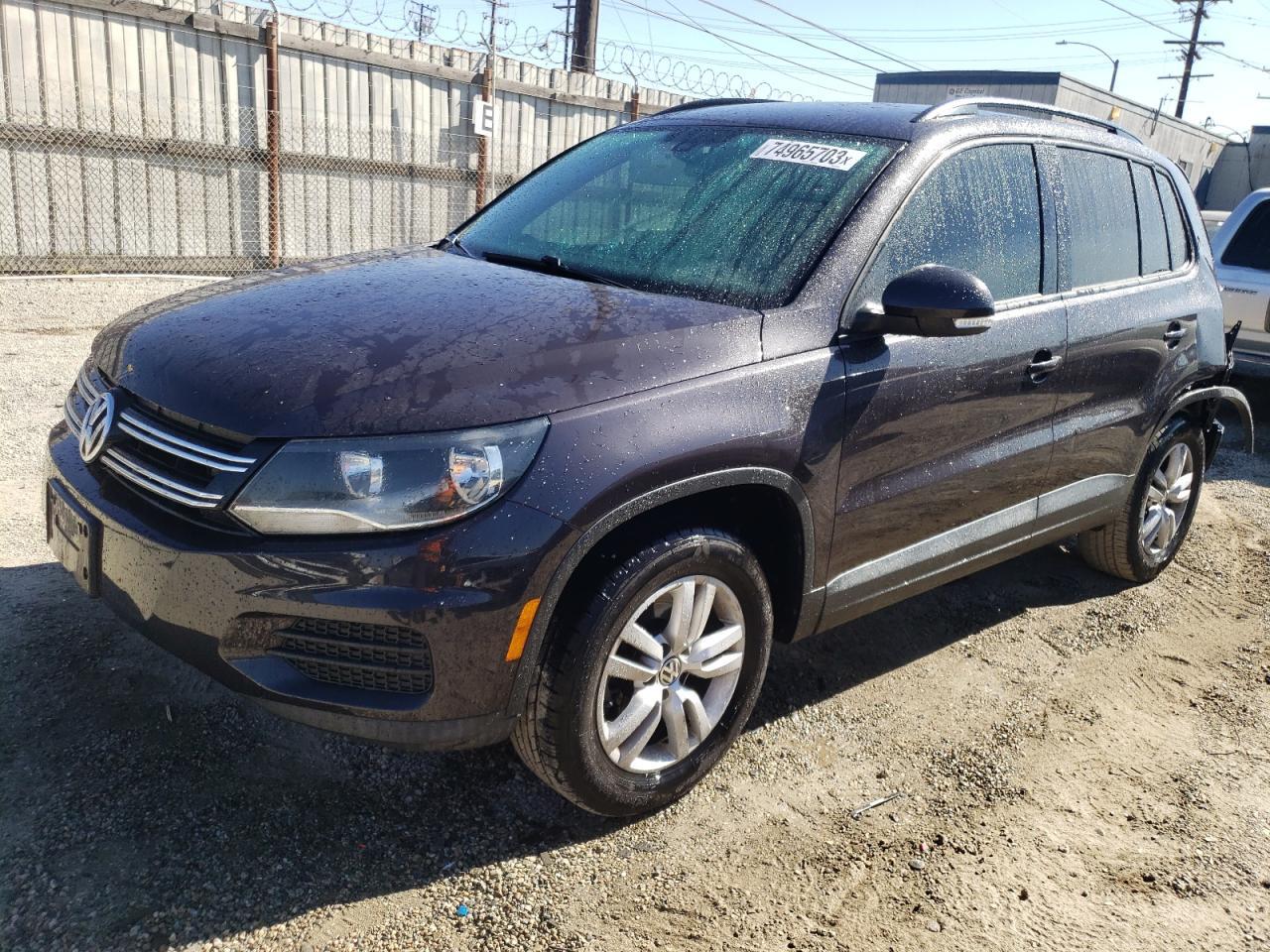 2016 VOLKSWAGEN TIGUAN S car image