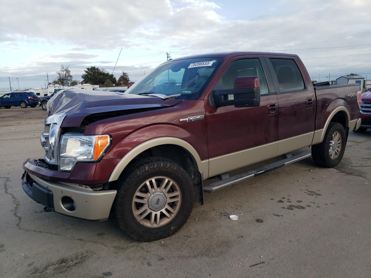 2010 FORD F150 SUPER