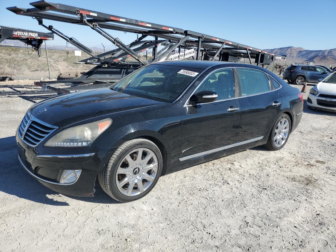 2011 HYUNDAI EQUUS SIGN car image