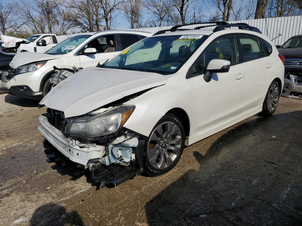 2015 SUBARU IMPREZA SP car image