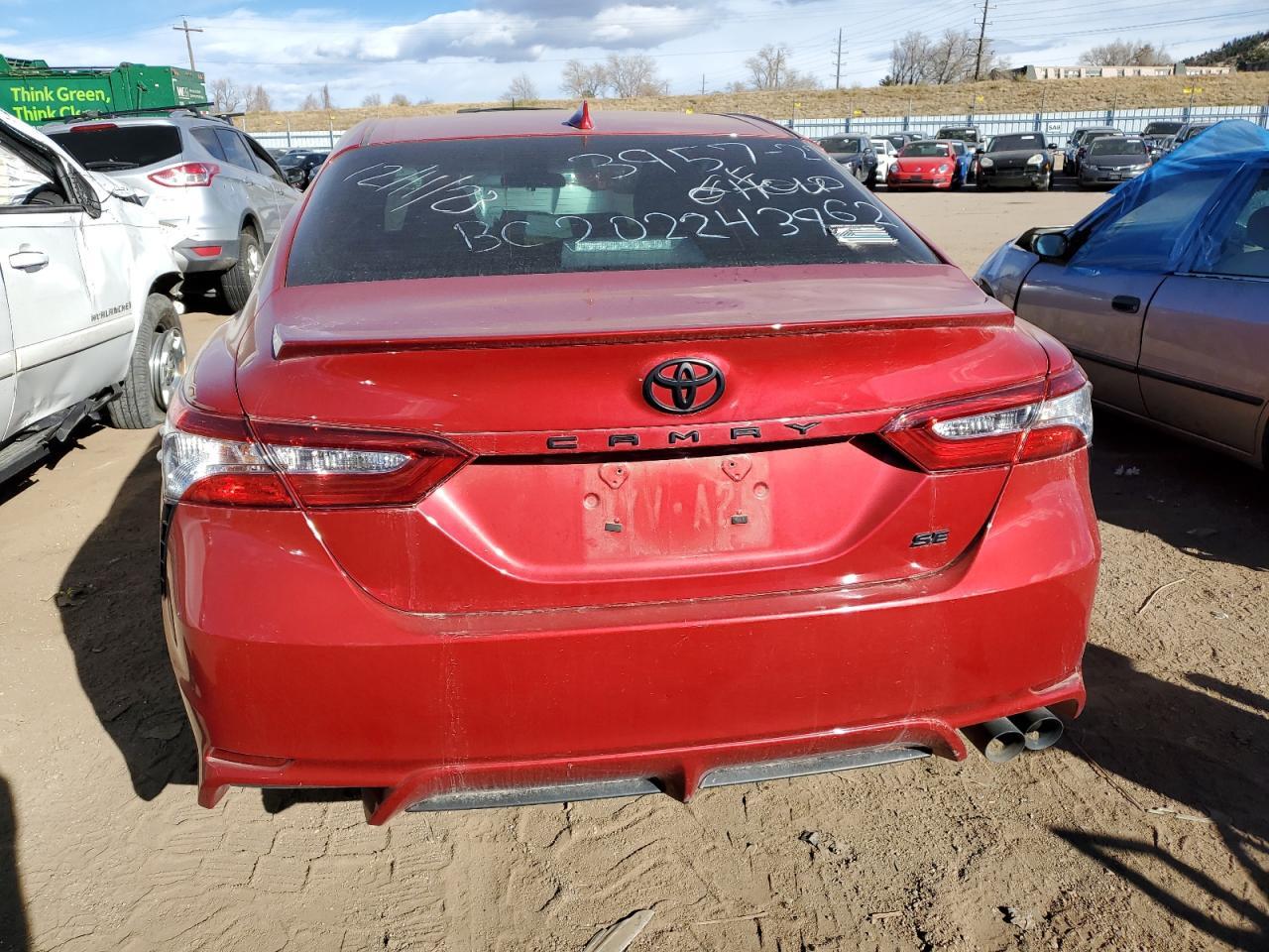 2020 TOYOTA CAMRY SE - Image 6