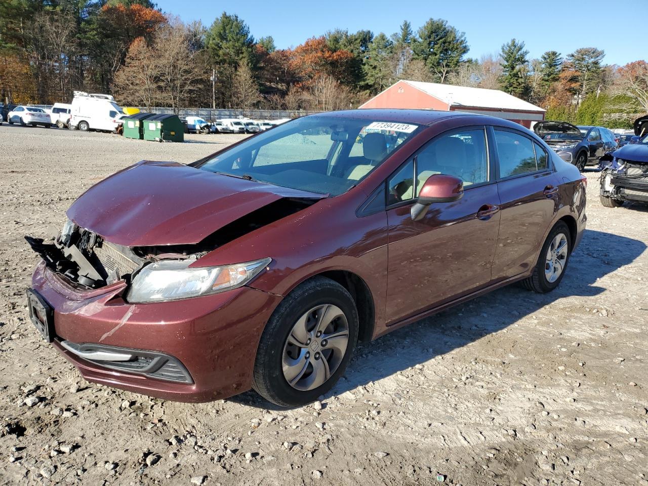 2013 HONDA CIVIC LX
