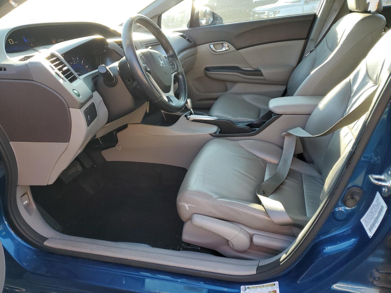 2012 HONDA CIVIC EXL - Фото 7