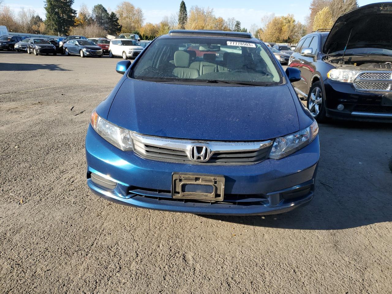 2012 HONDA CIVIC EXL - Фото 5