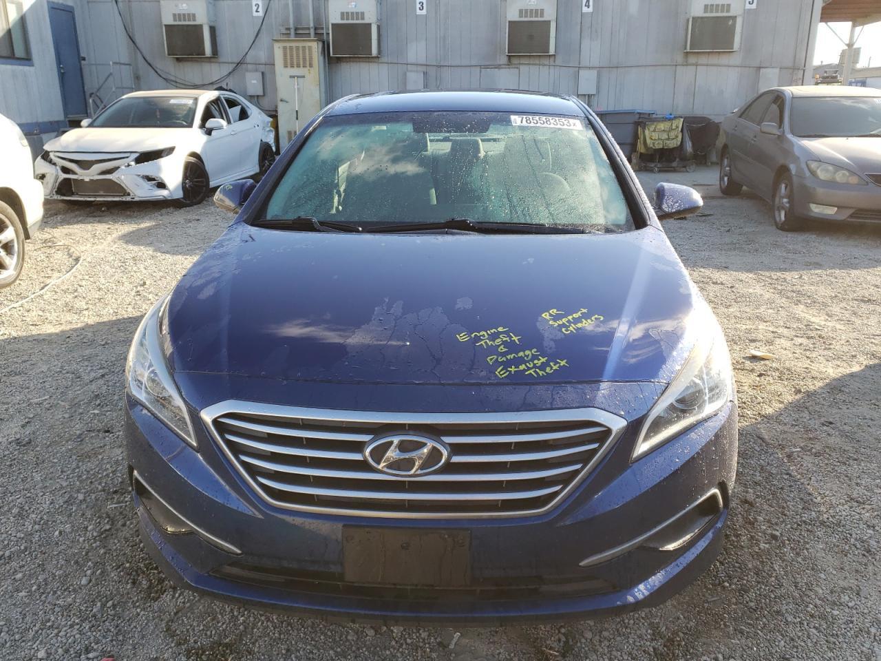 2017 HYUNDAI SONATA SE - Image 5