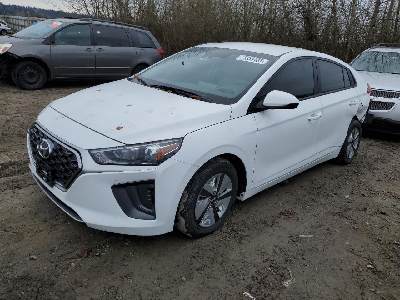 2022 HYUNDAI IONIQ BLUE