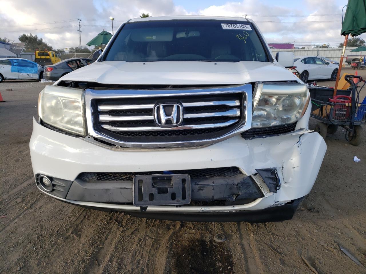 2012 HONDA PILOT EXL - Image 5