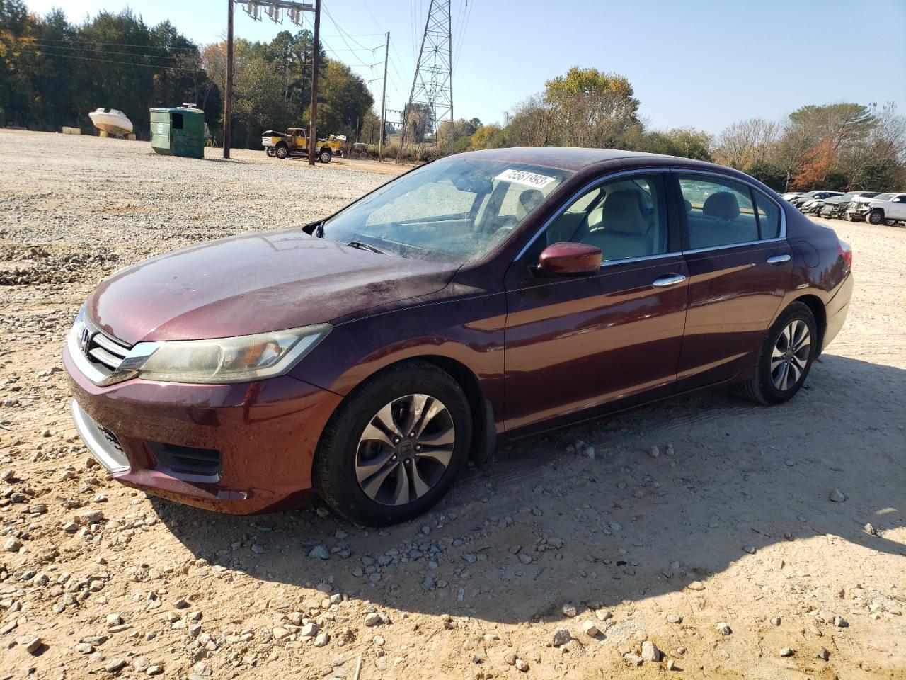 2014 HONDA ACCORD LX