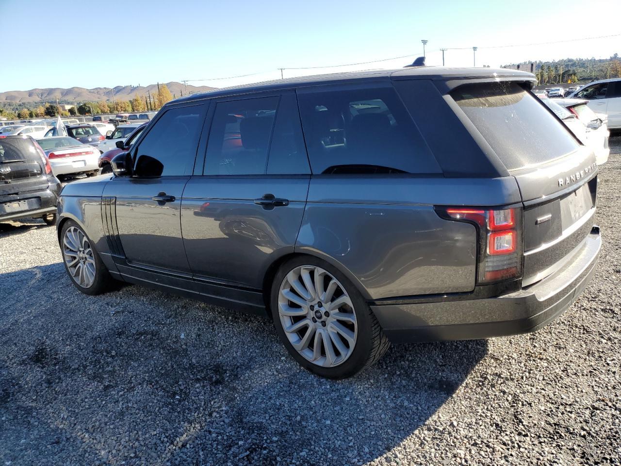 2016 LAND ROVER RANGE ROVE - Image 2