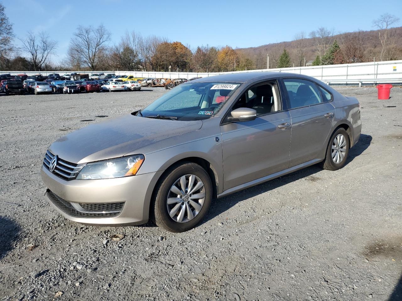 2015 VOLKSWAGEN PASSAT S