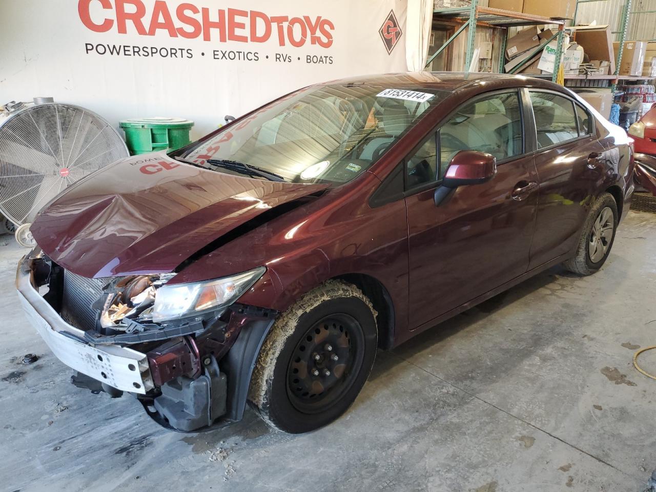2013 HONDA CIVIC LX
