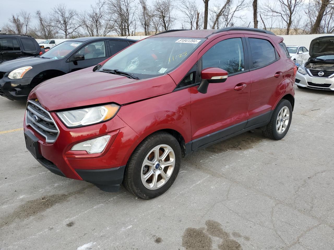 2018 FORD ECOSPORT S