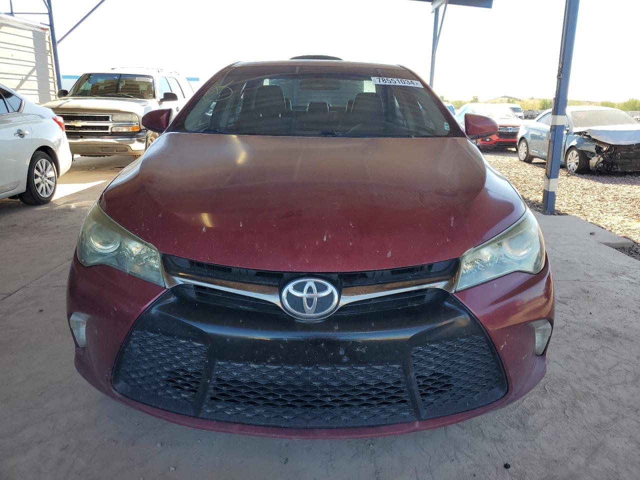 2016 TOYOTA CAMRY LE - Фото 5