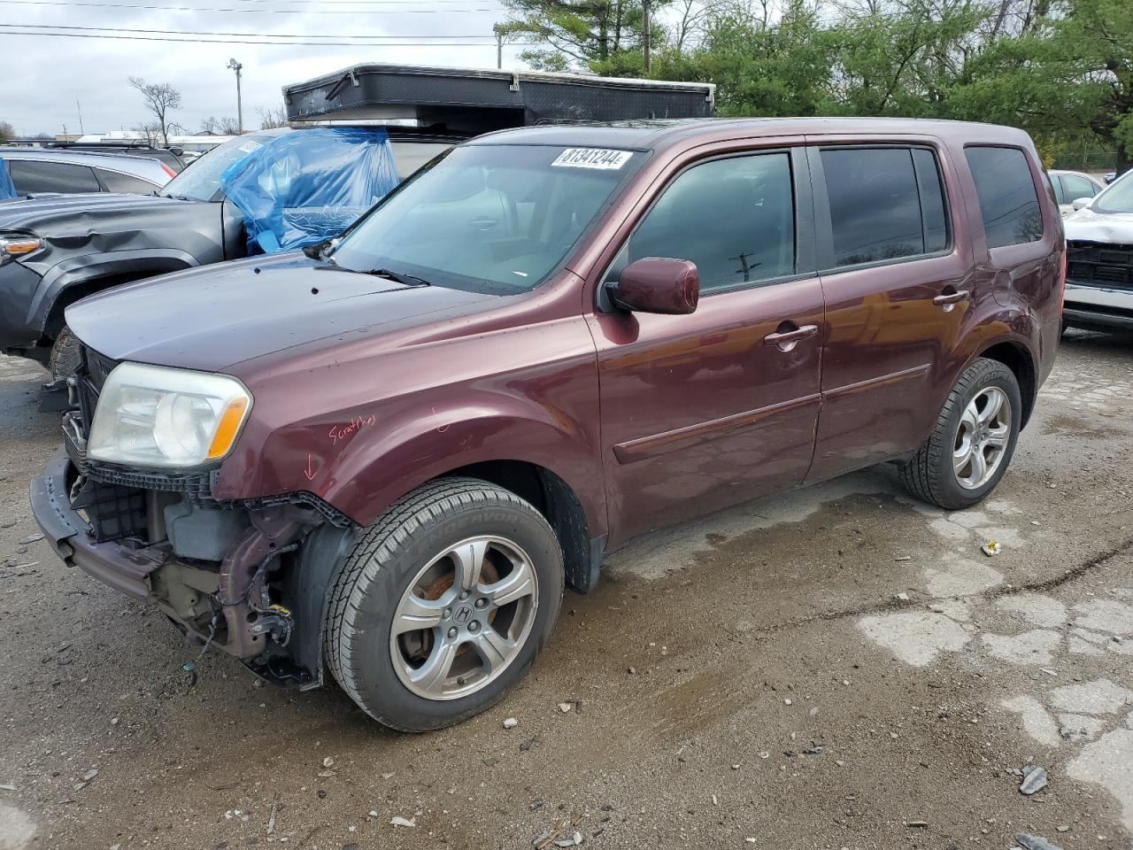 2012 HONDA PILOT EXL