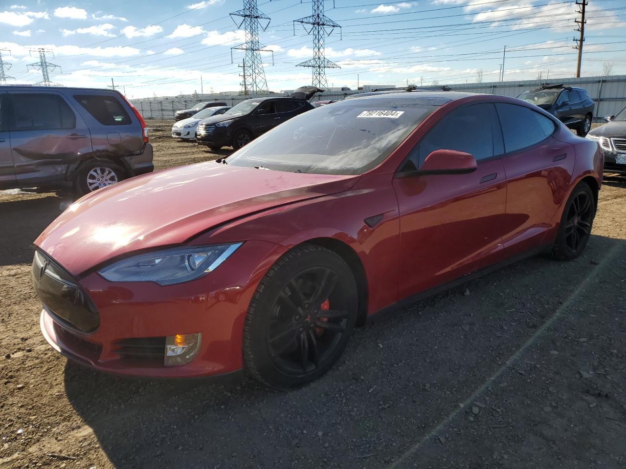 2015 TESLA MODEL S P9