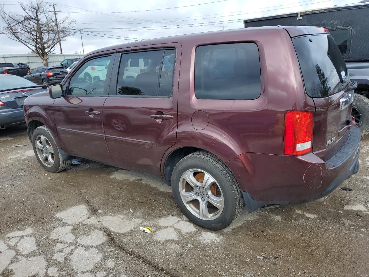 2012 HONDA PILOT EXL - Image 2