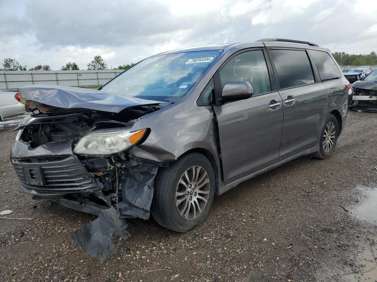 2019 TOYOTA SIENNA XLE car image