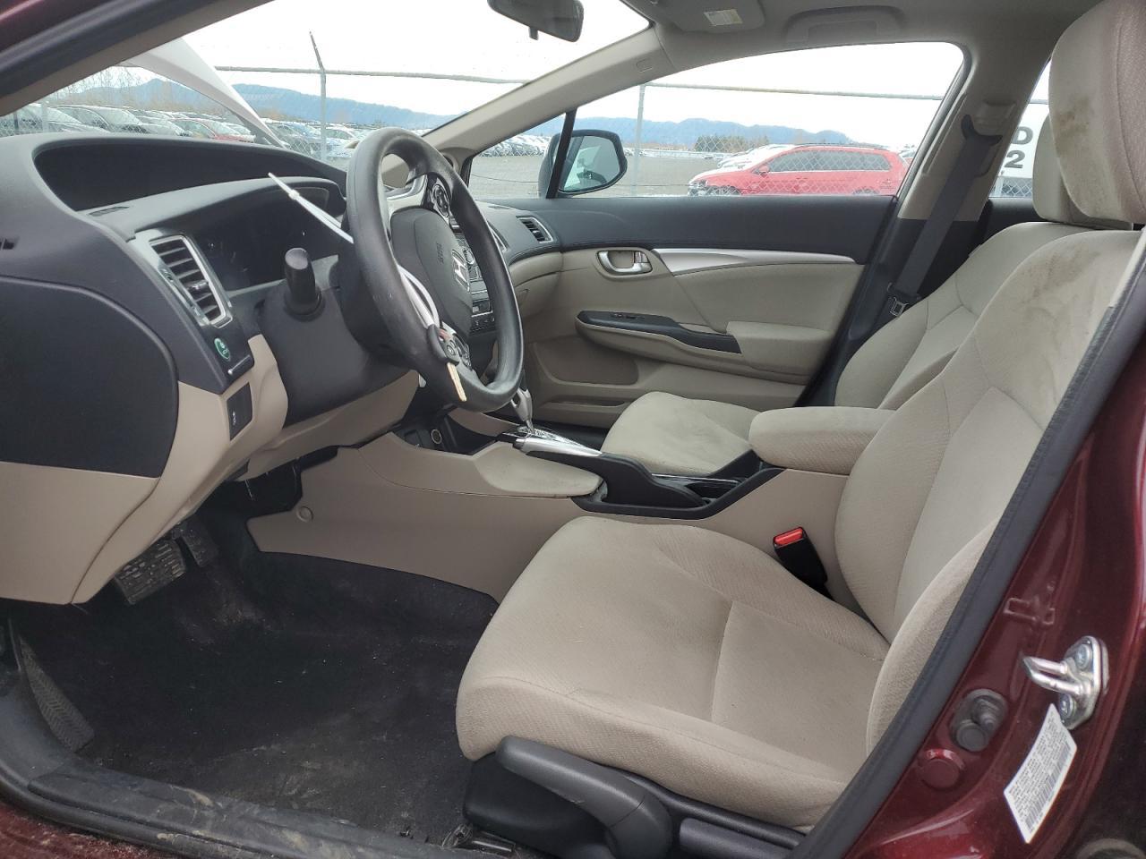 2013 HONDA CIVIC EX - Фото 7
