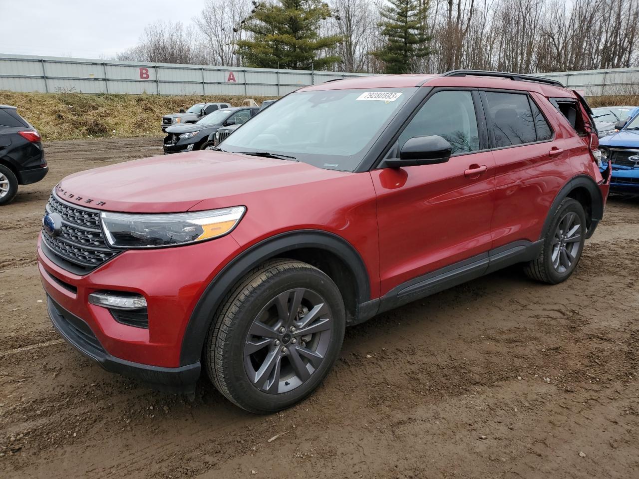 2022 FORD EXPLORER X car image