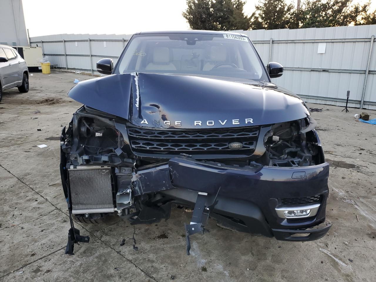 2017 LAND ROVER RANGE ROVE - Image 5