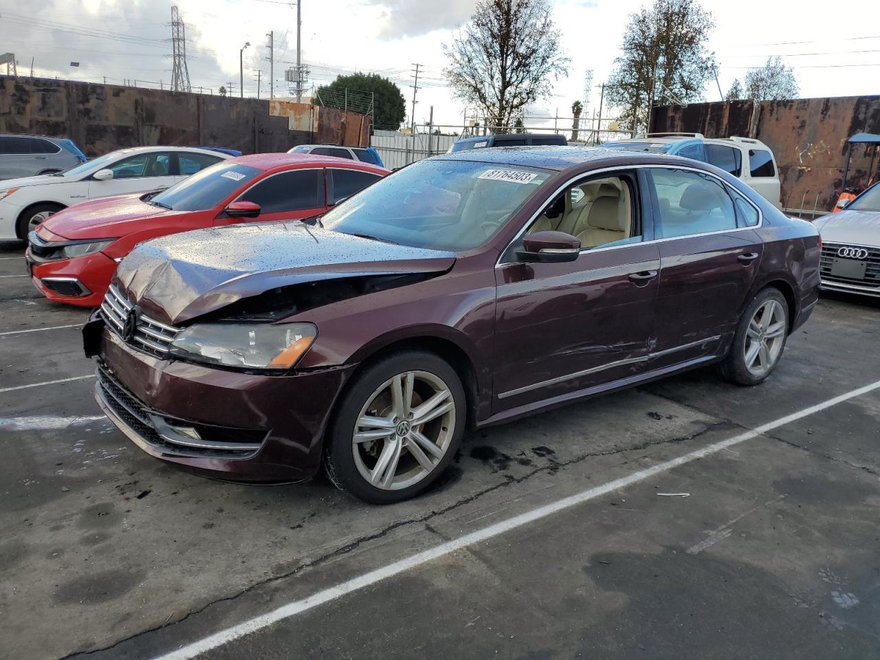 2014 VOLKSWAGEN PASSAT SEL car image