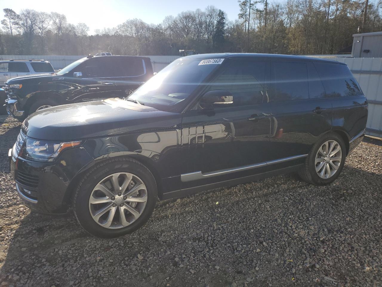 2017 LAND ROVER RANGE ROVE
