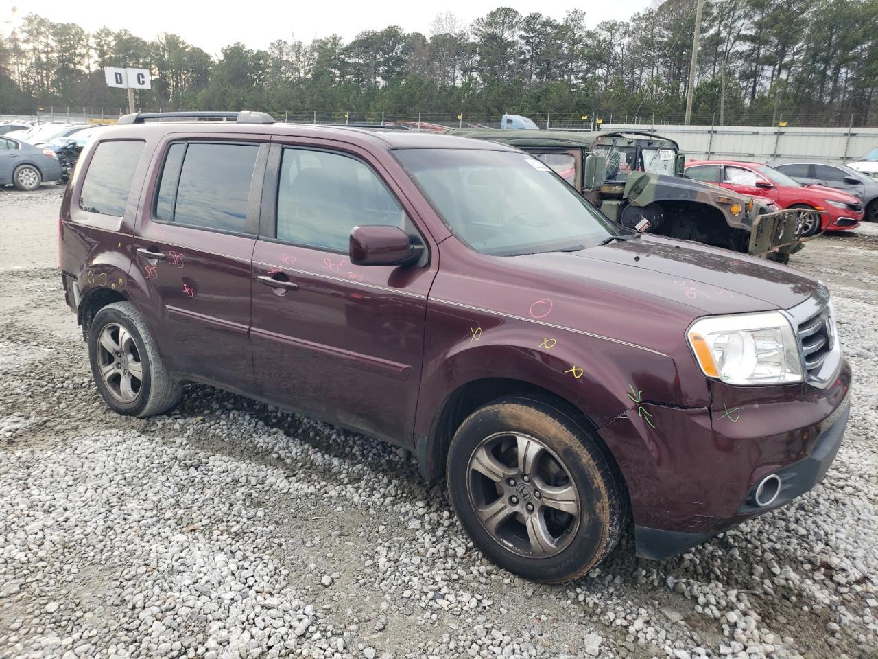 2013 HONDA PILOT EXL - Image 4