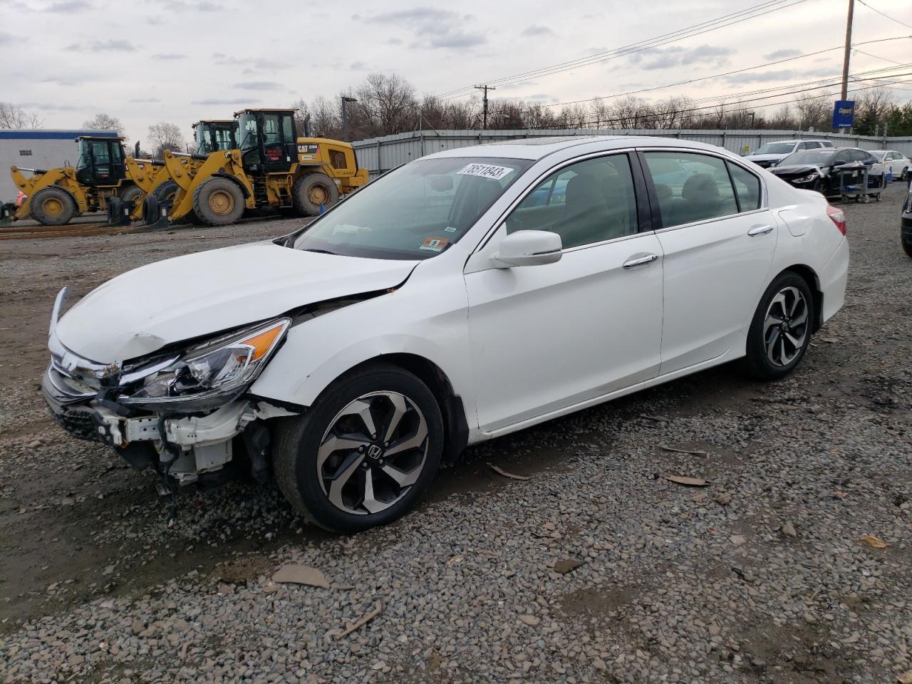 2017 HONDA ACCORD EXL car image