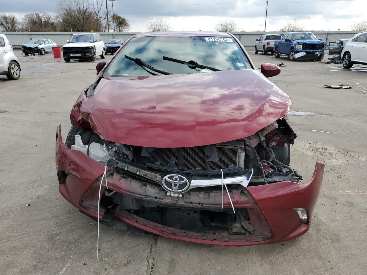 2017 TOYOTA CAMRY LE - Фото 5