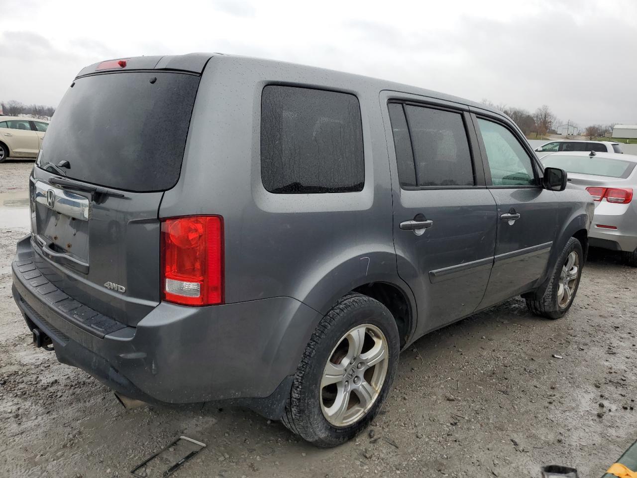 2012 HONDA PILOT EXL - Фото 3
