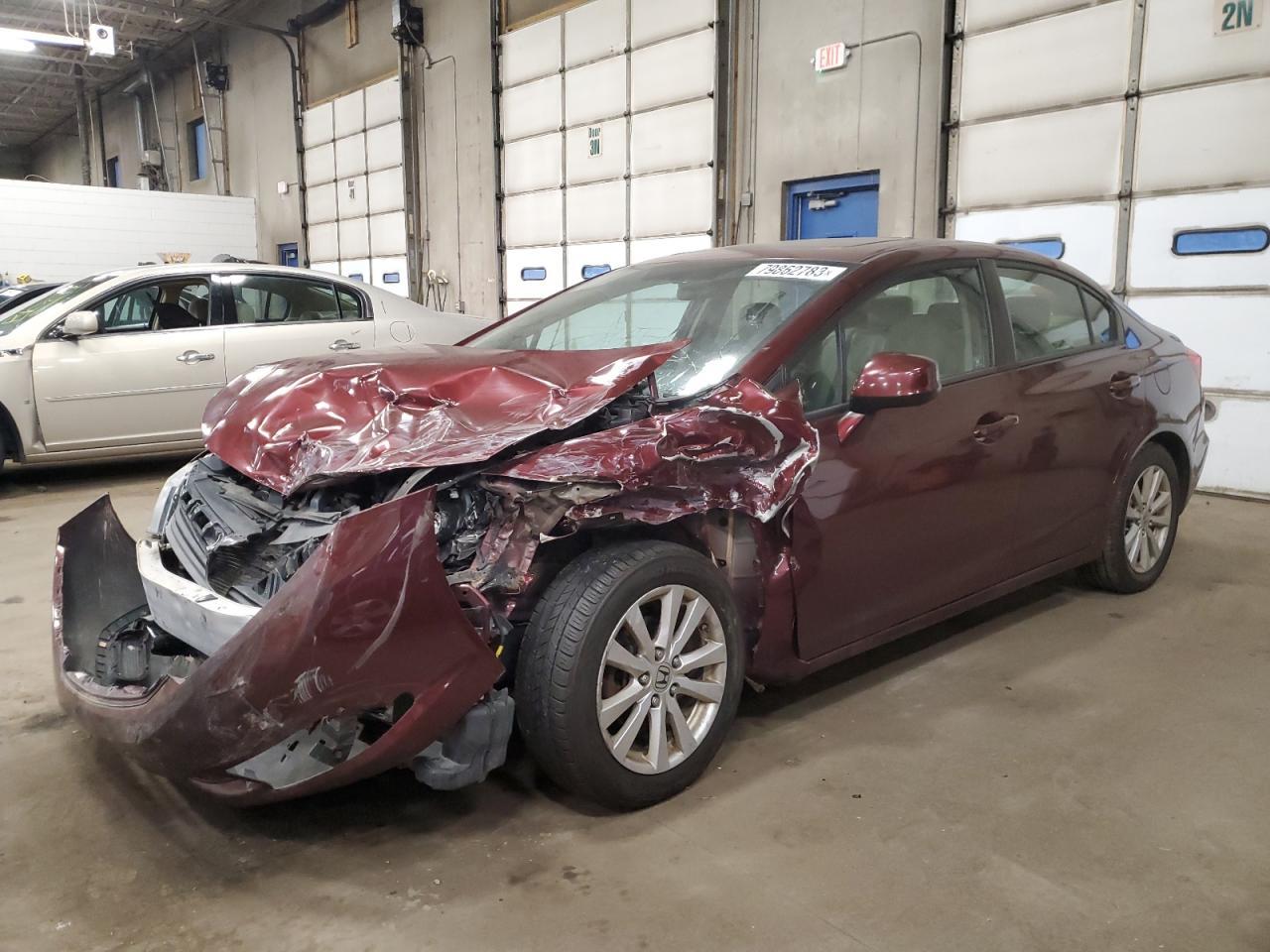2012 HONDA CIVIC EXL