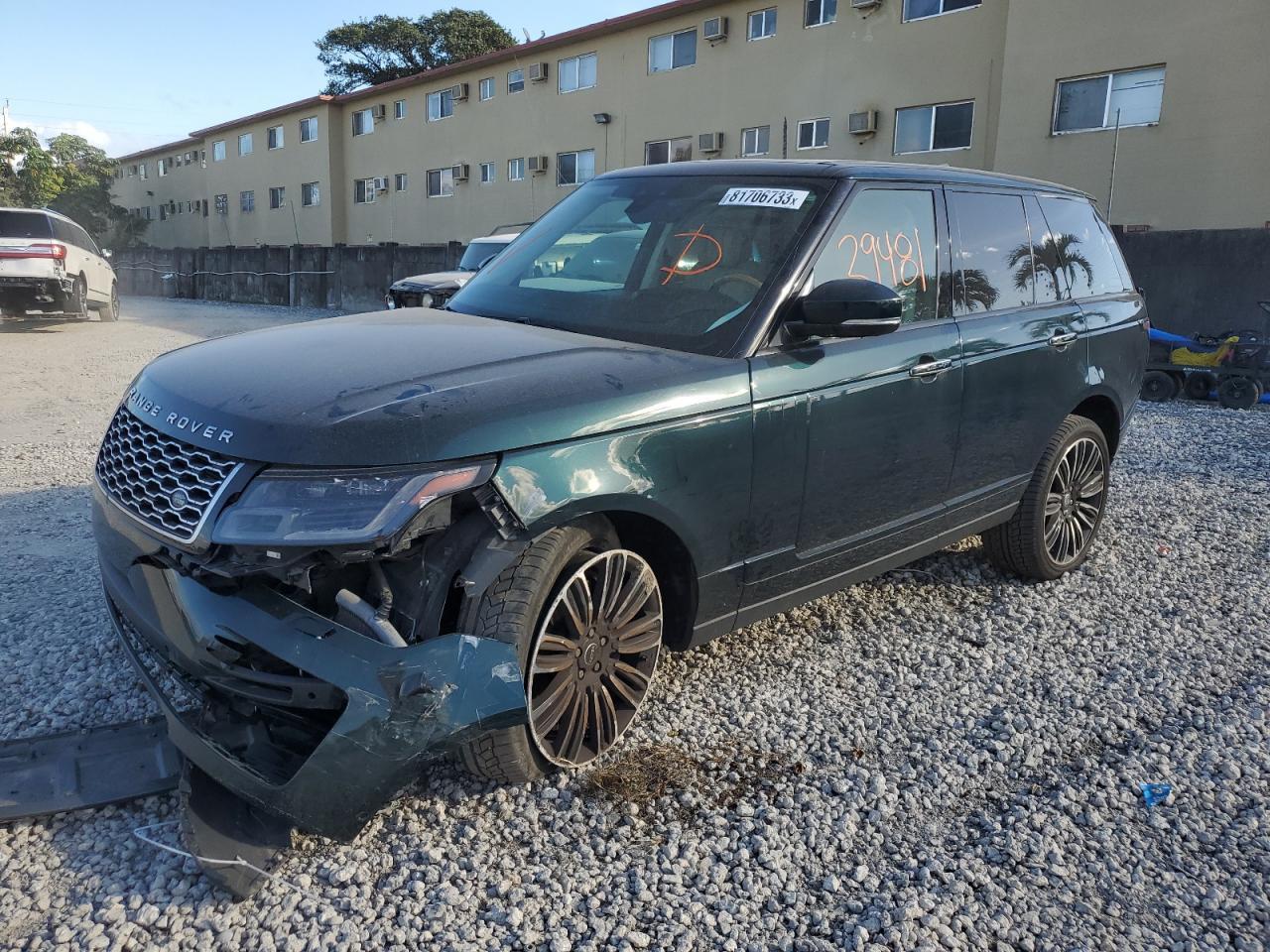 2019 LAND ROVER RANGE ROVE