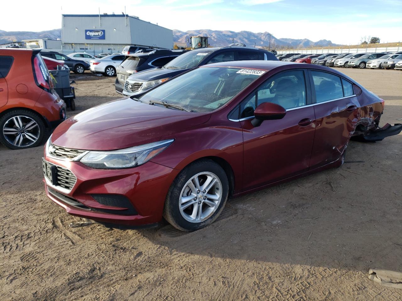 2016 CHEVROLET CRUZE LT