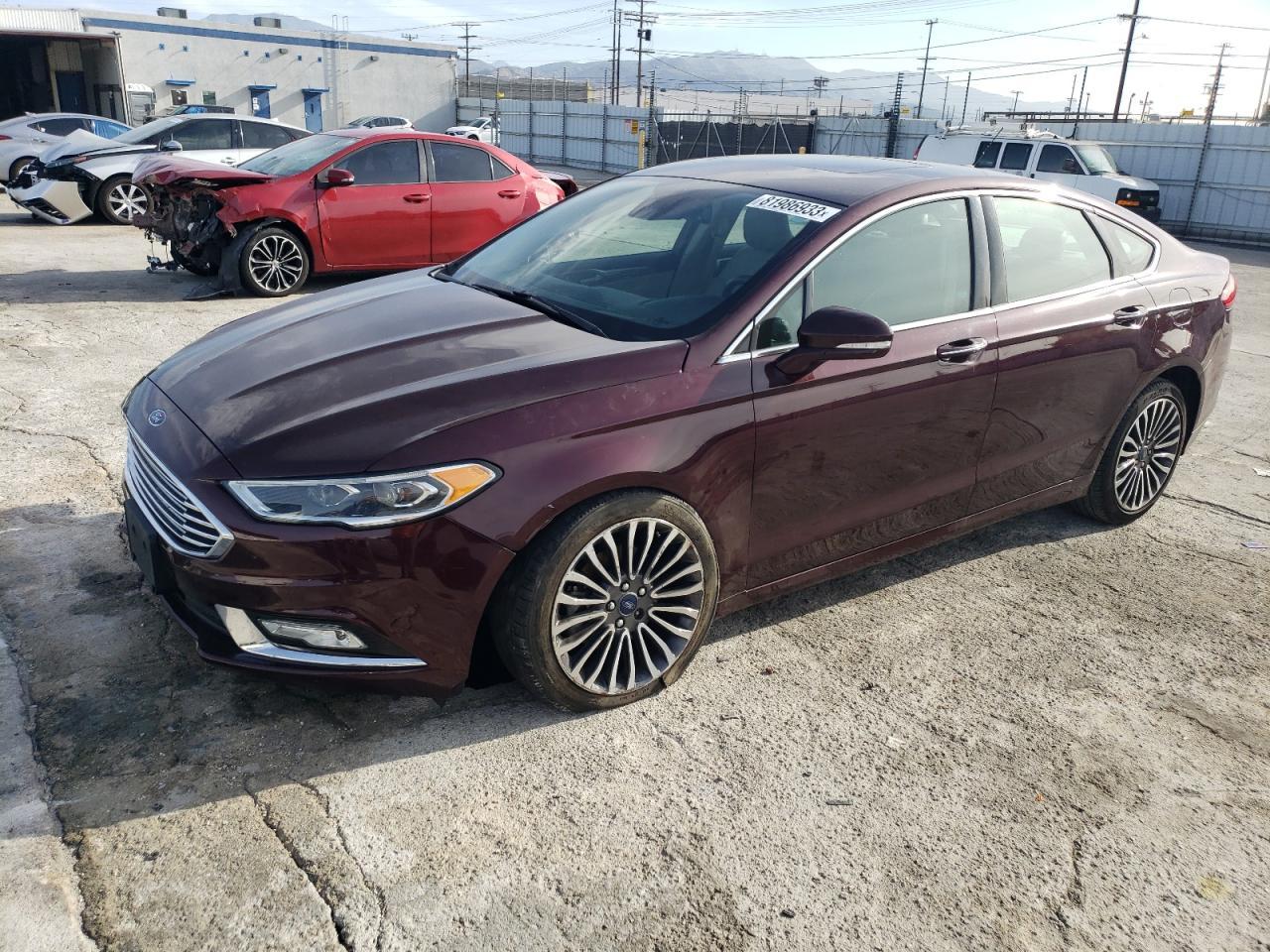 2017 FORD FUSION SE car image